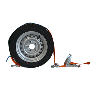Spanband 50mm voor autotransport met loopvlakhoes
