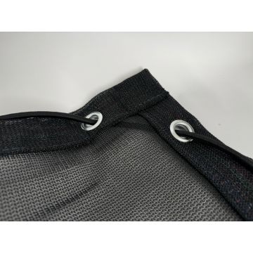 Fijnmazig aanhangernet 3300x2000mm PE, 220gr/m2 zwart
