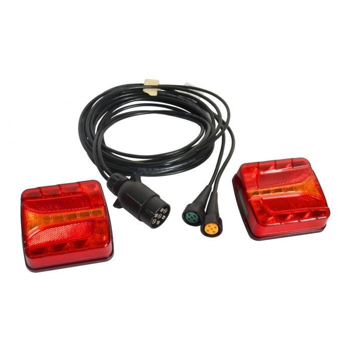 LED verlichtingsset 7-polig 4 meter LED verlichtingsset 7-polig 4 meter